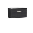 Nuie Athena 1 Drawer Wall Hung Vanity Unit With Worktop – 500mm, 600mm & 800mm, photo 3