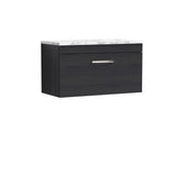 Nuie Athena 1 Drawer Wall Hung Vanity Unit With Worktop – 500mm, 600mm & 800mm, photo 3