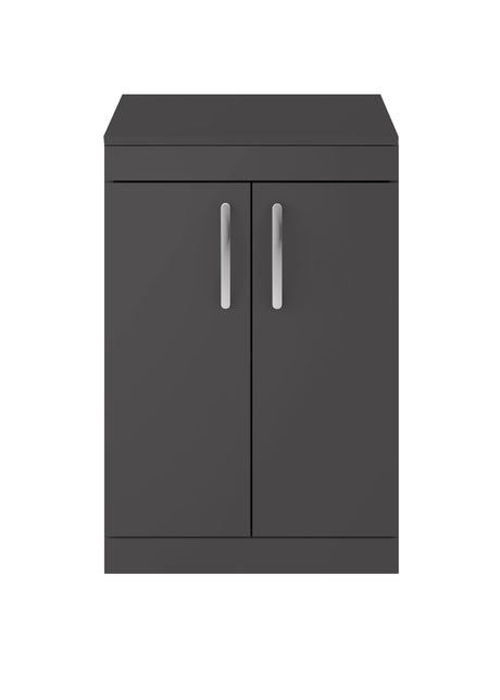 Nuie Athena 2 Door Floor Standing Vanity Unit With Worktop – 500mm & 600mm, photo 5
