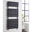 Kartell K-VIT Atlantic towel rail in textured grey