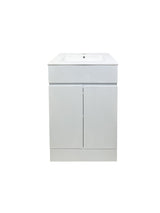 Kartell K-VIT Atlantis 500mm Floor Standing Waterproof 2 Door Vanity Unit And Basin (ATL500VU)