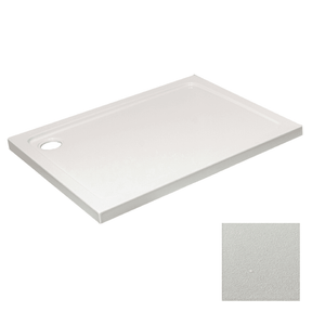 Kartell K-VIT Unity Rectangle Anti-Slip Shower Tray in White