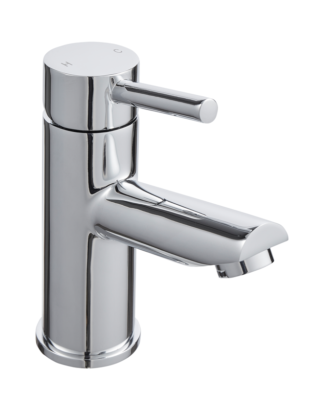 Kartell K-VIT Aztec Mono Basin Mixer with Click Waste in Chrome (OFTAP01)