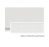 Kartell K-VIT Sonic 700mm Reinforced End Bath Panel - White Gloss (BAT246SO)