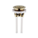 Kartell K-VIT Cistern Push Buttons for Series 600 Cisterns- Brushed Brass, Matt Black and Brushed Nickel