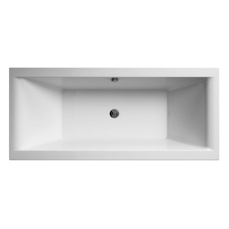 Nuie Asselby Eternalite Square Double Ended Bath With Legs – 1700 x 700mm, 1700 x 750mm & 1800 x 800mm, photo 2