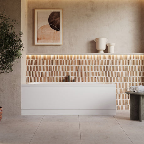 Nuie Otley Eternalite Round Double Ended Bath With Legs – 1700 x 700mm, 1700 x 750mm & 1800 x 800mm