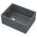 Nuie Fireclay Single Bowl Belfast Sink With Offset Waste And Weir Overflow – 460 x 380mm, 595 x 455mm, 795 x 460mm & 895 x 460mm, photo 3