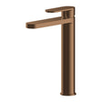 Nuie Binsey High RiseMono Basin Mixer – Brushed Bronze