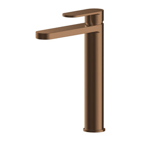 Nuie Binsey High RiseMono Basin Mixer – Brushed Bronze