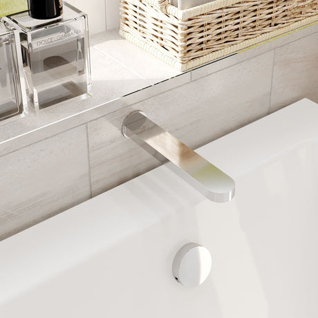 Nuie Binsey Bath Spout – Chrome, photo 4