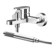 Nuie Binsey Wall Mounted Bath Shower Mixer With Kit – Chrome, photo 2