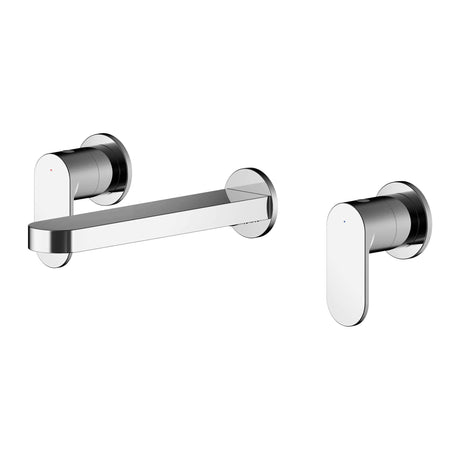 Nuie Binsey 3 Tap Hole Wall Mounted Basin Mixer – Chrome, photo 2