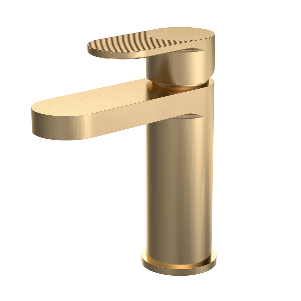 Nuie Cyprus Mono Basin Mixer With Push Button Waste – Matt Black or Brushed Brass, photo 2
