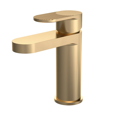 Nuie Cyprus Mono Basin Mixer With Push Button Waste – Matt Black or Brushed Brass, photo 2