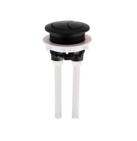 Kartell K-VIT Cistern Push Button For Options 600 Cisterns- Matt Black (BL600PB)