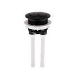 Kartell K-VIT Cistern Push Button For Options 600 Cisterns- Matt Black (BL600PB)