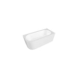 Nuie Crescent Curved Corner Bath With Legs And Panel – 1600mm & 1700mm, photo 3
