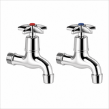 Nuie Cleaner Sink Bib Taps – Chrome