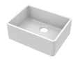 Nuie Fireclay Single Bowl Butler Sink With Offset Waste – 595 x 450mm & 795 x 500mm, photo 2