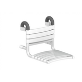 AKW Bama Slatted Shower Seat – Fold Up, Hanging or Stool, Grey or White, photo 6