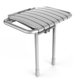 AKW Bama Slatted Shower Seat – Fold Up, Hanging or Stool, Grey or White, photo 4
