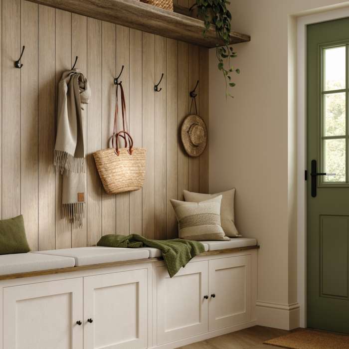 Naturepanel Beige Grey Lorenzo Oak Shiplap Bathroom Wall Panel, photo 3
