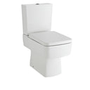 Nuie Bliss Semi Flush to Wall Square Toilet Pan – White, photo 2