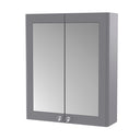 Nuie Classique 600mm 2 Door Wall Hung Mirror Cabinet, photo 4