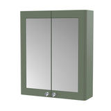 Nuie Classique 600mm 2 Door Wall Hung Mirror Cabinet, photo 5