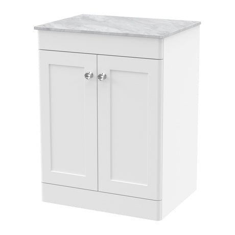Nuie Classique 2 Door Floor Standing Vanity Unit With Worktop – 600mm & 800mm, photo 7