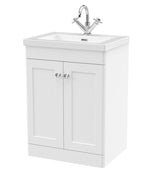 Nuie Classique 2 Door Floor Standing Vanity Unit With Basin – 500mm, 600mm & 800mm, photo 11