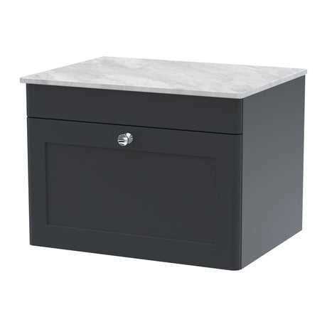 Nuie Classique 1 Drawer Wall Hung Vanity Unit With Worktop – 600mm & 800mm, photo 7