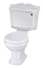 Nuie Legend Traditional Close Coupled Toilet – White, photo 2