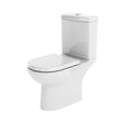 Nuie Lawton Compact Toilet – White, photo 2