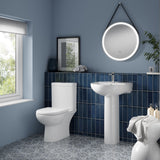Nuie Lawton Compact Toilet – White