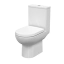 Nuie Isla Compact Rimless Pan & Cistern – White, photo 2