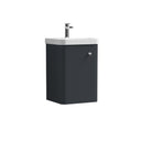 Nuie Core 400mm 1 Door Wall Hung Vanity Unit With Basin, photo 3
