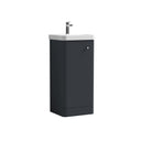 Nuie Core 400mm 1 Door Floor Standing Vanity Unit With Basin, photo 3