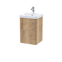 Nuie Core 400mm 1 Door Wall Hung Vanity Unit With Basin, photo 4