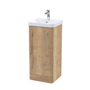 Nuie Core 400mm 1 Door Floor Standing Vanity Unit With Basin, photo 4