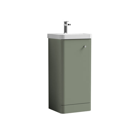 Nuie Core 400mm 1 Door Floor Standing Vanity Unit With Basin, photo 5