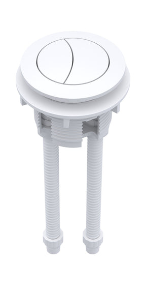 Nuie Dual Flush Cistern Push Button – White or Black