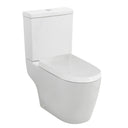 Nuie Provost Semi Flush to Wall Close Coupled Toilet Pan – White, photo 2