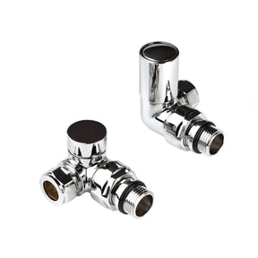 Kartell K-VIT Corner Valve (Pair) Chrome — CRNV