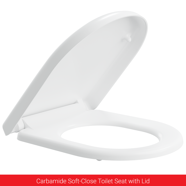 AKW Soft Close Toilet Seat with Lid
