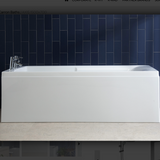 Carron Axis 1600x700mm Single Ended Bath- White Gloss (02033)