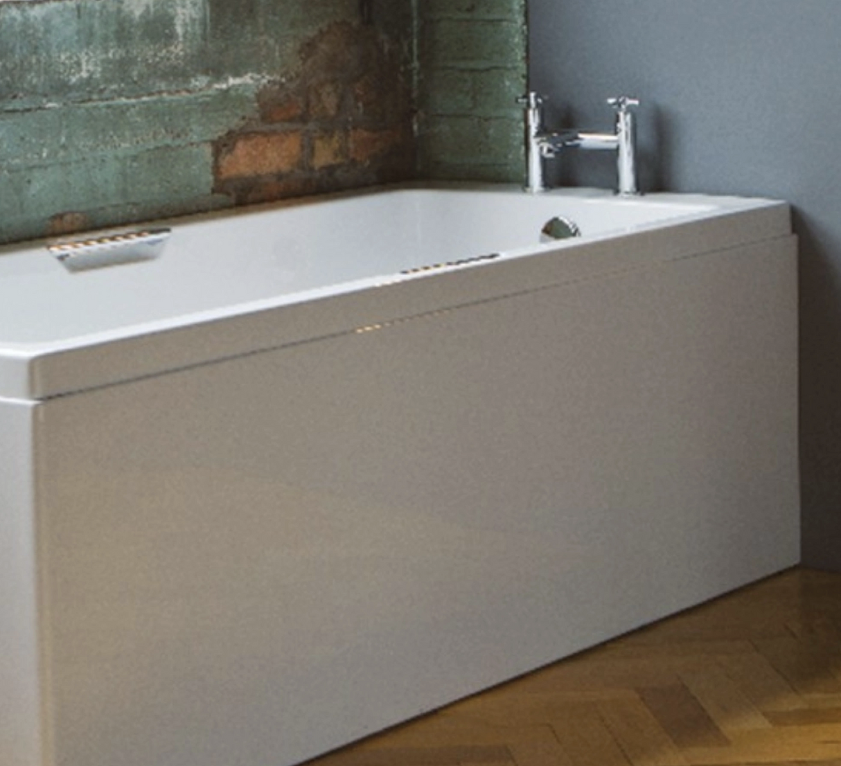 Carron Eco Front Bath Panel 1650x430mm - White Gloss (02598)