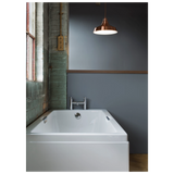 Carron Quantum 1650x700mm Single Ended Bath Carronite - White Gloss (02634)