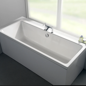 Carron Quantum double ended bath in Carronite